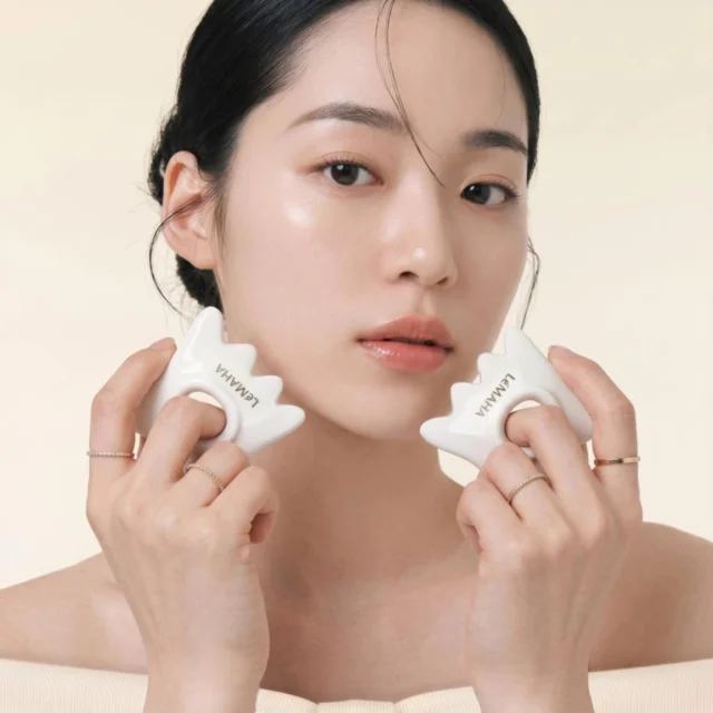 르마하 반지 괄사 팔자주름 경락 리프팅 림프 두피 얼굴 승모근 마사지