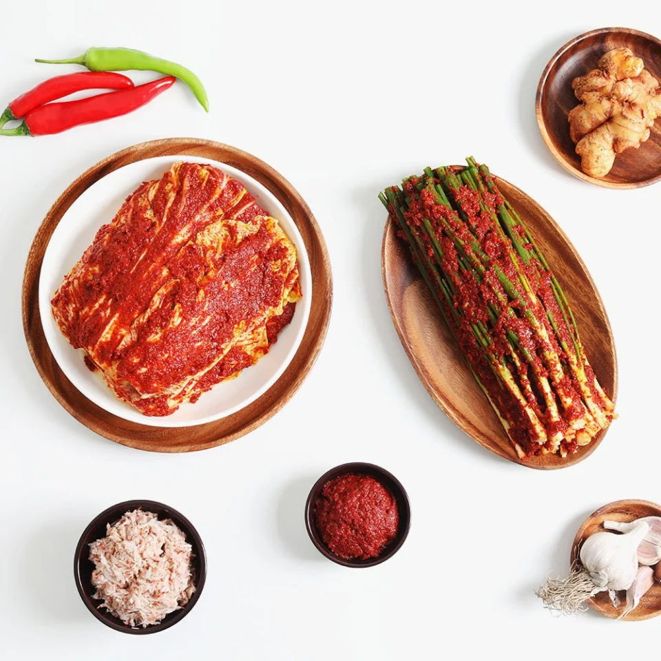 맛있게 매운 대전 선화동 실비 김치 800g+파김치 500g