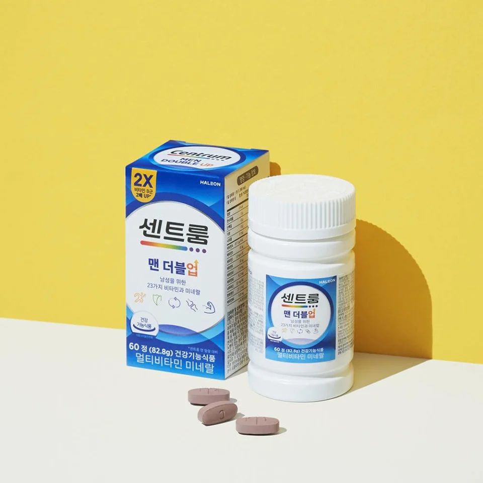 센트룸 맨 더블업 60정, 1개