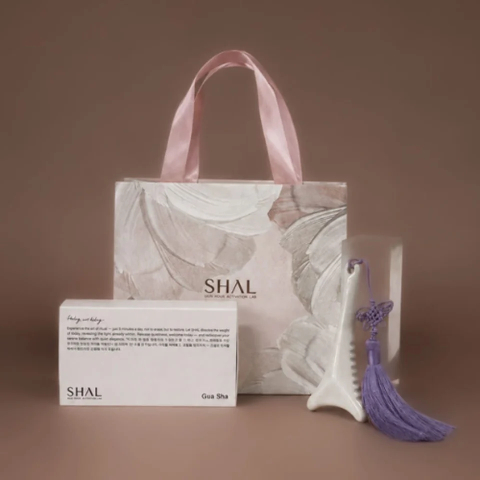 SHAL샬 도자기괄사 얼굴독소부기빼기 남광도예 장인 괄사